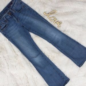 VIGOSS Denim Light Wash Mid Rise Blue Jeans - 0